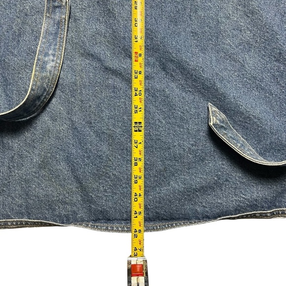 Y2K IKEA Denim Apron VTG - Picture 7 of 7